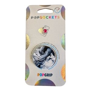 POPSOCKET POPGRIP MARBLE PHONE GRIP IN BLUE, BLACK, WHITE & GRAY